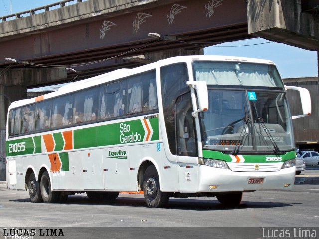 Cia. São Geraldo de Viação 21055 na cidade de Rio de Janeiro, Rio de Janeiro, Brasil, por Lucas Lima. Número da foto: #3680215.