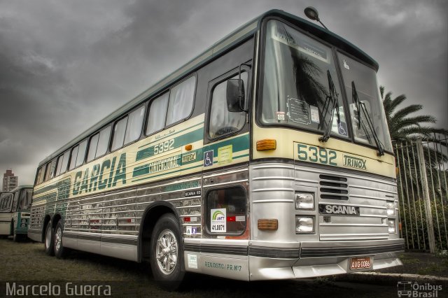Viação Garcia 5392 na cidade de Londrina, Paraná, Brasil, por Marcelo Guerra. Número da foto: #3679072.