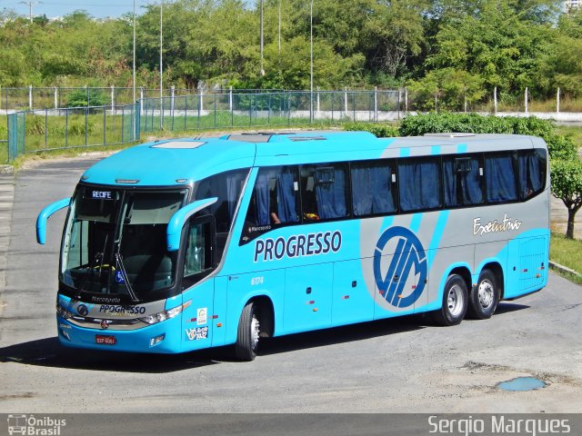 Auto Viação Progresso 6174 na cidade de Aracaju, Sergipe, Brasil, por Sergio Marques . Número da foto: #3680654.