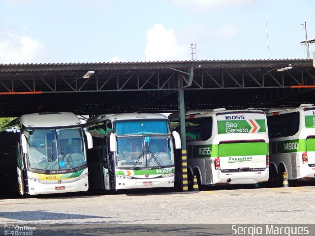 Empresa Gontijo de Transportes 18010 na cidade de Aracaju, Sergipe, Brasil, por Sergio Marques . ID da foto: 3680624.