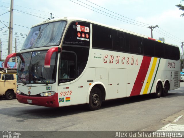Autobuses Cruceña 2012 na cidade de São Paulo, São Paulo, Brasil, por Alex da Silva Rodrigues. Número da foto: #3680741.