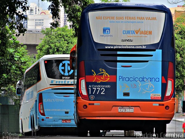 Viação Piracicabana 1772 na cidade de São Paulo, São Paulo, Brasil, por Rodrigo Coimbra. Número da foto: #3679707.