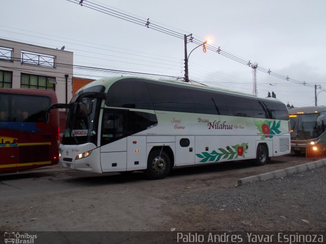 Buses Nilahue N05 na cidade de San Fernando, Colchagua, Libertador General Bernardo O'Higgins, Chile, por Pablo Andres Yavar Espinoza. Número da foto: #3738067.