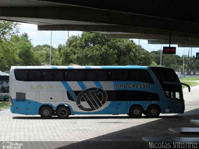 Auto Viação Progresso 6251 na cidade de João Pessoa, Paraíba, Brasil, por Nícolas Vitorino Lopes. ID da foto: 3738569.