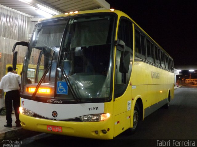 Kaissara - Viação Caiçara 15911 na cidade de Belo Horizonte, Minas Gerais, Brasil, por Fabri Ferreira. Número da foto: #3738824.