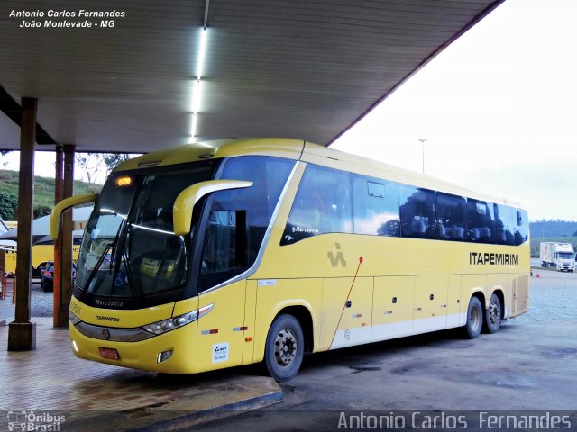 Viação Itapemirim 60805 na cidade de João Monlevade, Minas Gerais, Brasil, por Antonio Carlos Fernandes. ID da foto: 3738384.