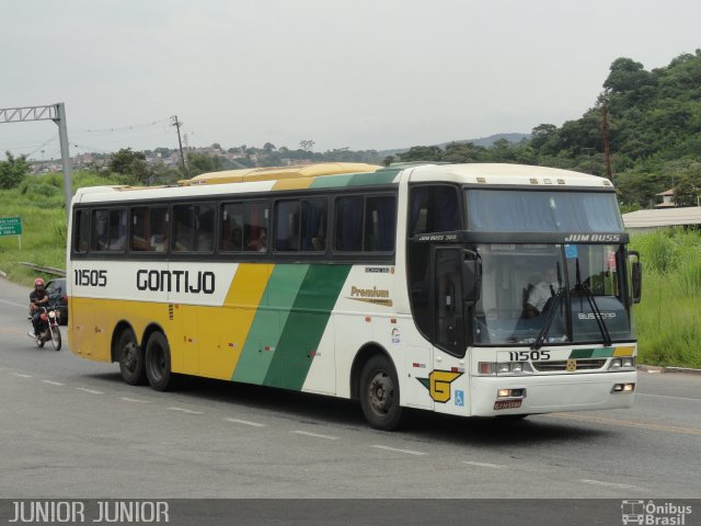 Empresa Gontijo de Transportes 11505 na cidade de Sabará, Minas Gerais, Brasil, por JUNIOR JUNIOR. ID da foto: 3737980.