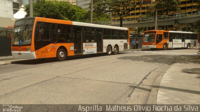 TRANSPPASS - Transporte de Passageiros 8 1119 na cidade de São Paulo, São Paulo, Brasil, por Asprilla Matheus. ID da foto: 3737920.