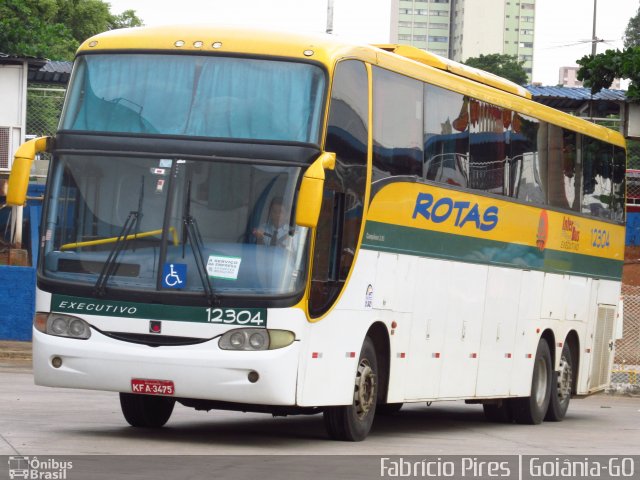 RodeRotas - Rotas de Viação do Triângulo 12304 na cidade de Goiânia, Goiás, Brasil, por Fabrício  Francisco Pires. Número da foto: #3739742.