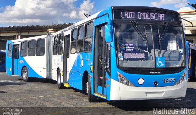 VB Transportes e Turismo 1477 na cidade de Campinas, São Paulo, Brasil, por Matheus Silva. Número da foto: #3742384.