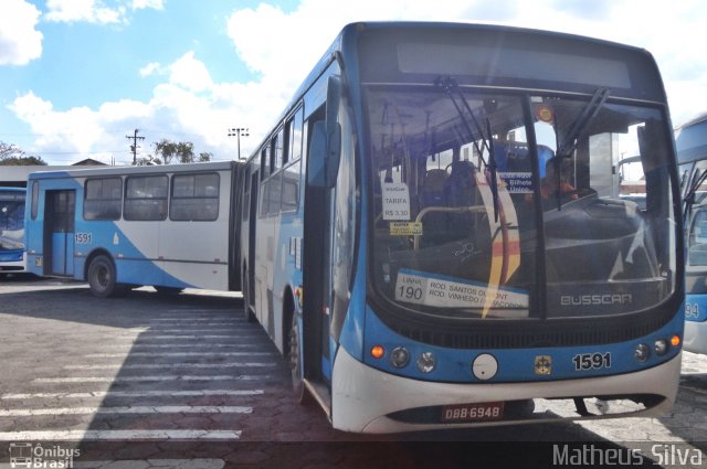 VB Transportes e Turismo 1591 na cidade de Campinas, São Paulo, Brasil, por Matheus Silva. Número da foto: #3742363.