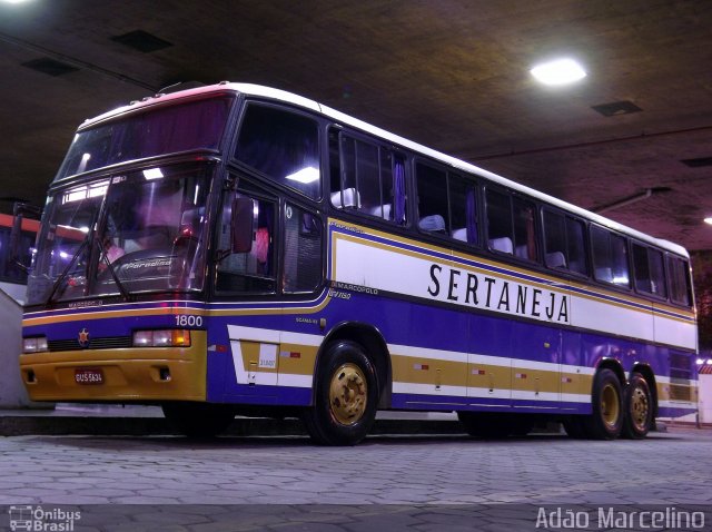 Viação Sertaneja 1800 na cidade de Belo Horizonte, Minas Gerais, Brasil, por Adão Raimundo Marcelino. ID da foto: 3741715.