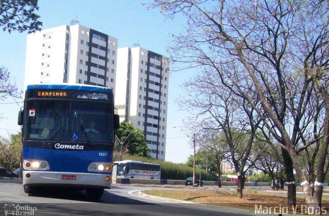 Viação Cometa 7637 na cidade de Campinas, São Paulo, Brasil, por Marcio V Boas. ID da foto: 3741350.