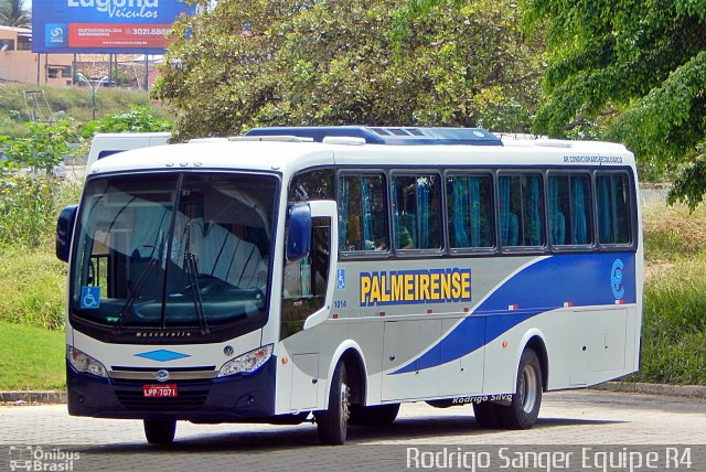Expresso Palmeirense 1014 na cidade de Maceió, Alagoas, Brasil, por Rodrigo S. G Busólogo do Brasil. Número da foto: #3740449.