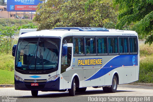 Expresso Palmeirense 1014 na cidade de Maceió, Alagoas, Brasil, por Rodrigo S. G Busólogo do Brasil. ID da foto: 3740449.