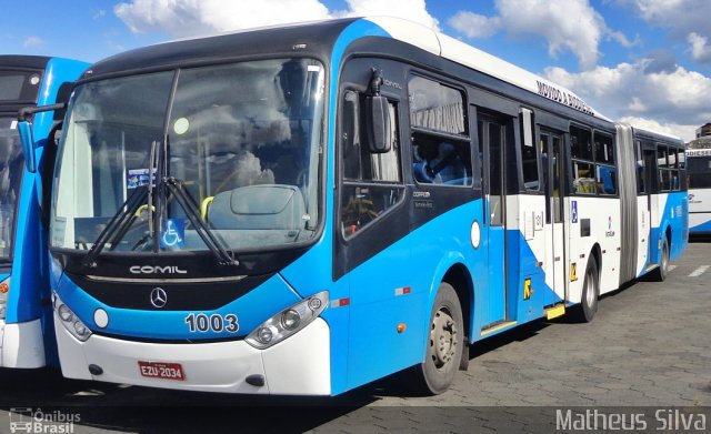 VB Transportes e Turismo 1003 na cidade de Campinas, São Paulo, Brasil, por Matheus Silva. Número da foto: #3742366.