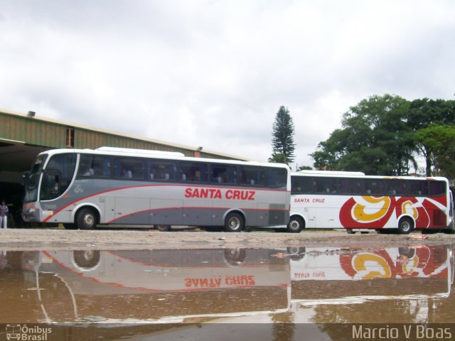 Viação Santa Cruz 7950 na cidade de Pouso Alegre, Minas Gerais, Brasil, por Marcio V Boas. ID da foto: 3741377.