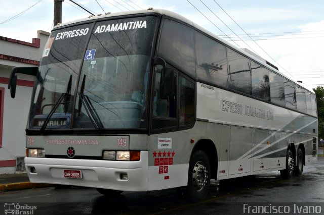 Expresso Adamantina 149 na cidade de Tupã, São Paulo, Brasil, por Francisco Ivano. Número da foto: #3740794.