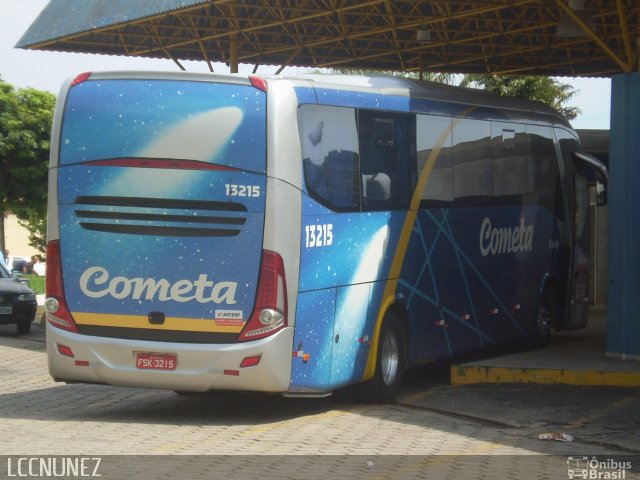 Viação Cometa 13215 na cidade de São Miguel Arcanjo, São Paulo, Brasil, por Luis Nunez. Número da foto: #3740611.