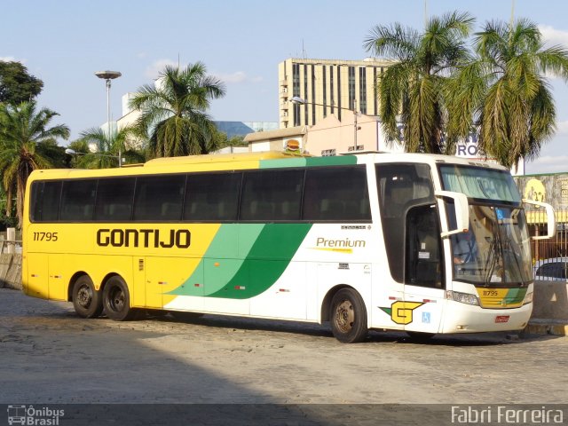 Empresa Gontijo de Transportes 11795 na cidade de Governador Valadares, Minas Gerais, Brasil, por Fabri Ferreira. ID da foto: 3681814.