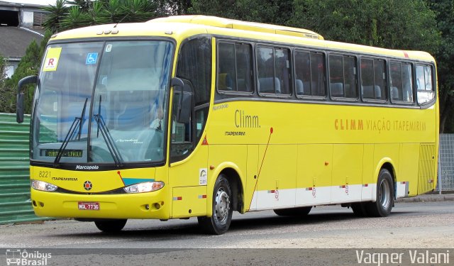 Viação Itapemirim 8221 na cidade de Curitiba, Paraná, Brasil, por Vagner Valani. ID da foto: 3682812.