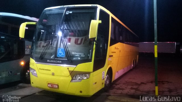 Viação Itapemirim 48105 na cidade de Cristalina, Goiás, Brasil, por Lucas Gustavo Silva. Número da foto: #3683142.