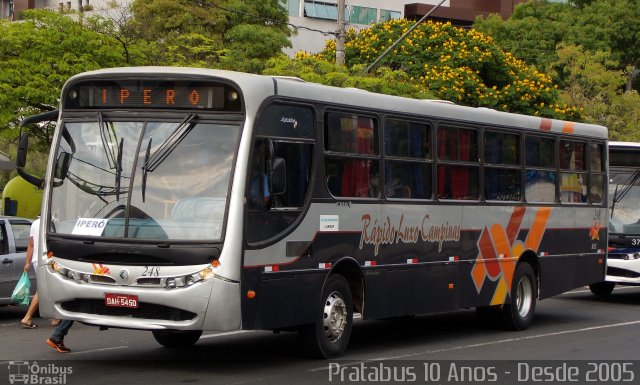 Rápido Campinas 248 na cidade de Sorocaba, São Paulo, Brasil, por Cristiano Soares da Silva. ID da foto: 3684435.