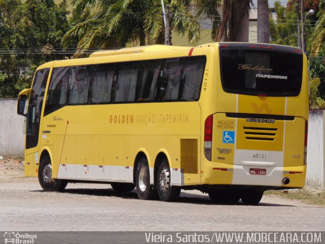 Viação Itapemirim 48131 na cidade de Fortaleza, Ceará, Brasil, por Vieira Santos. ID da foto: 3685563.