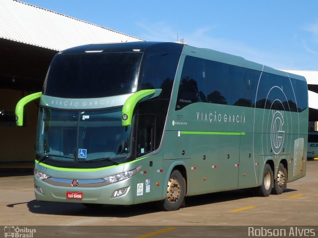 Viação Garcia 7877 na cidade de Maringá, Paraná, Brasil, por Robson Alves. ID da foto: 3684997.