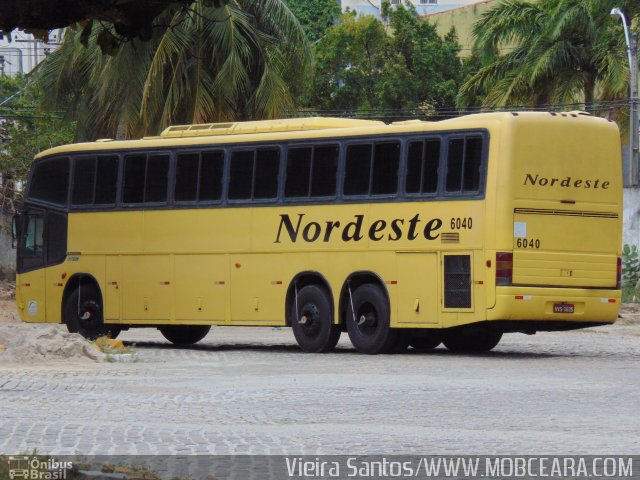 Viação Nordeste 6040 na cidade de Fortaleza, Ceará, Brasil, por Vieira Santos. ID da foto: 3685526.