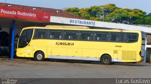 Kaissara - Viação Caiçara 15930 na cidade de Paracatu, Minas Gerais, Brasil, por Lucas Gustavo Silva. ID da foto: 3684726.