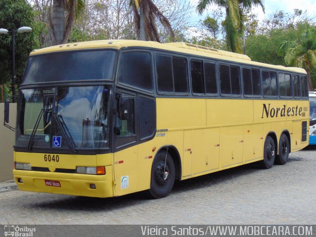 Viação Nordeste 6040 na cidade de Fortaleza, Ceará, Brasil, por Vieira Santos. Número da foto: #3685506.