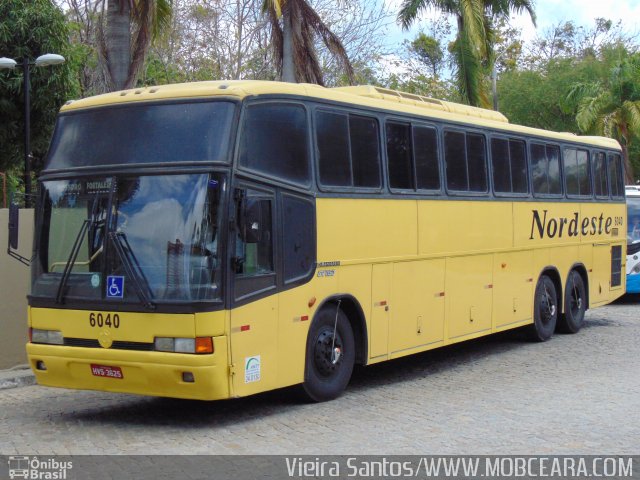 Viação Nordeste 6040 na cidade de Fortaleza, Ceará, Brasil, por Vieira Santos. ID da foto: 3685506.