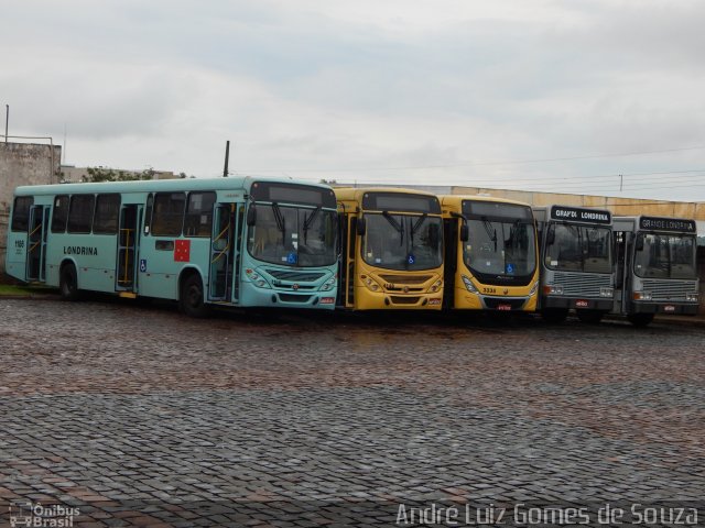 TCGL - Transportes Coletivos Grande Londrina Garagem na cidade de Londrina, Paraná, Brasil, por André Luiz Gomes de Souza. ID da foto: 3685102.