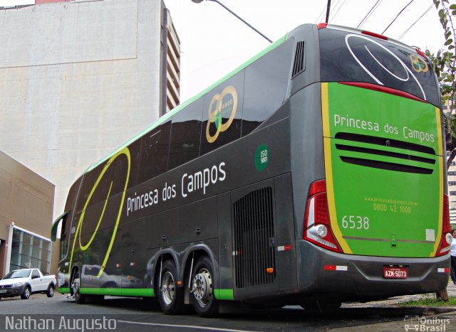 Expresso Princesa dos Campos 6538 na cidade de Londrina, Paraná, Brasil, por Nathan Augusto. Número da foto: #3685040.