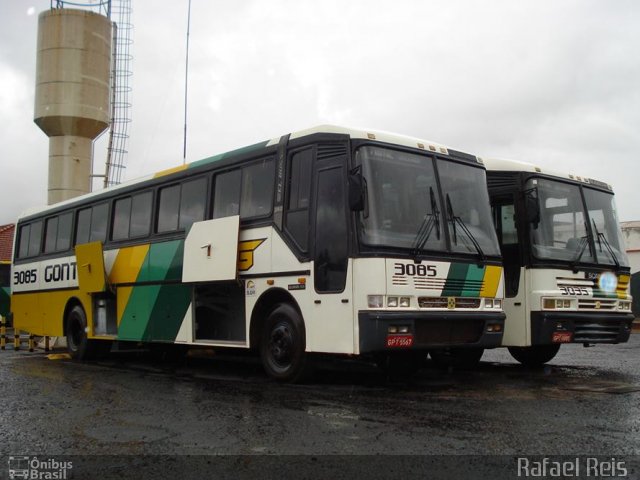 Empresa Gontijo de Transportes 3085 na cidade de Uberaba, Minas Gerais, Brasil, por Lucas Borges . Número da foto: #3685219.