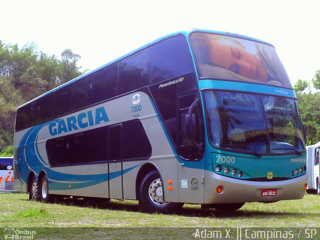 Viação Garcia 7000 na cidade de Campinas, São Paulo, Brasil, por Adam Xavier Rodrigues Lima. Número da foto: #3683959.