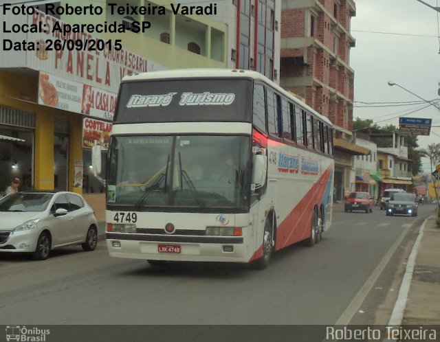 ITL - Itararé Turismo Ltda. 4749 na cidade de Aparecida, São Paulo, Brasil, por Roberto Teixeira. ID da foto: 3686843.