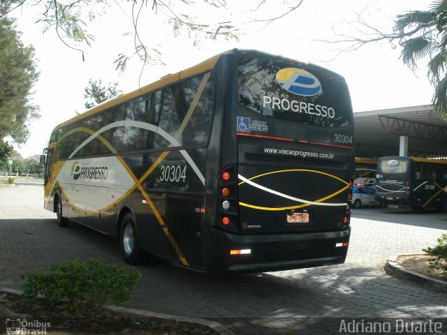 Viação Progresso 30304 na cidade de Três Rios, Rio de Janeiro, Brasil, por Adriano Duarte. Número da foto: #3686241.