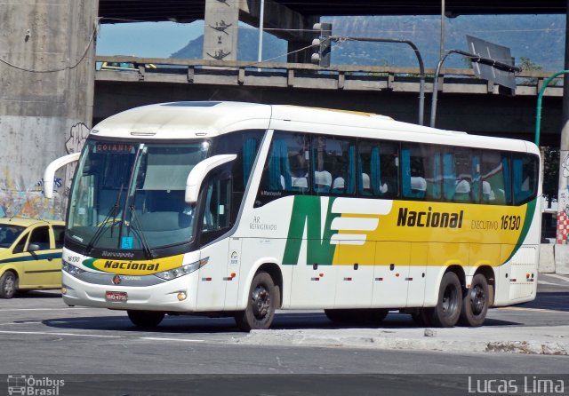 Viação Nacional 16130 na cidade de Rio de Janeiro, Rio de Janeiro, Brasil, por Lucas Lima. ID da foto: 3687020.