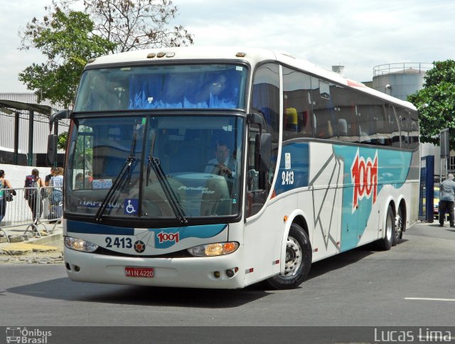 Auto Viação 1001 2413 na cidade de Rio de Janeiro, Rio de Janeiro, Brasil, por Lucas Lima. Número da foto: #3687122.