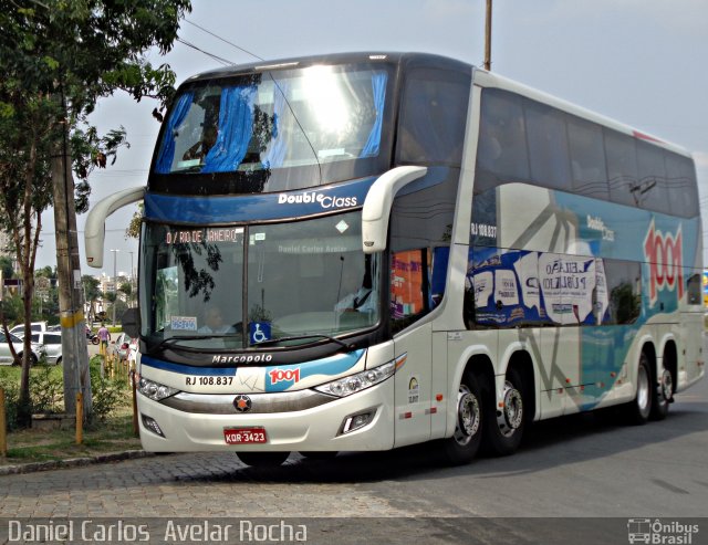 Auto Viação 1001 RJ 108.837 na cidade de Campos dos Goytacazes, Rio de Janeiro, Brasil, por Daniel Carlos  Avelar Rocha. Número da foto: #3687402.