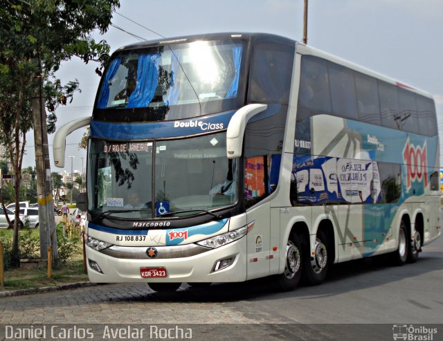 Auto Viação 1001 RJ 108.837 na cidade de Campos dos Goytacazes, Rio de Janeiro, Brasil, por Daniel Carlos  Avelar Rocha. ID da foto: 3687402.