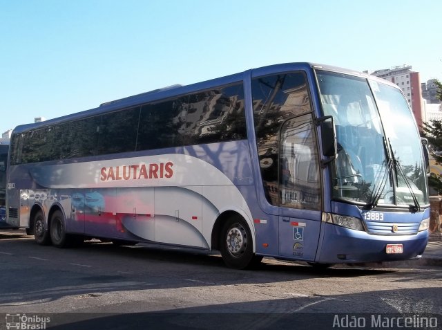 Viação Salutaris e Turismo 13883 na cidade de Belo Horizonte, Minas Gerais, Brasil, por Adão Raimundo Marcelino. Número da foto: #3687202.