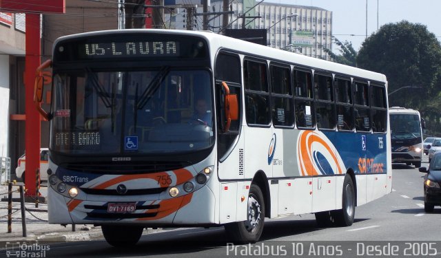 SBC Trans 755 na cidade de São Bernardo do Campo, São Paulo, Brasil, por Cristiano Soares da Silva. ID da foto: 3689028.