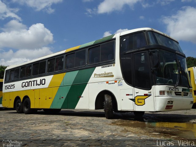 Empresa Gontijo de Transportes 15225 na cidade de Belo Horizonte, Minas Gerais, Brasil, por Lucas Vieira. ID da foto: 3689205.