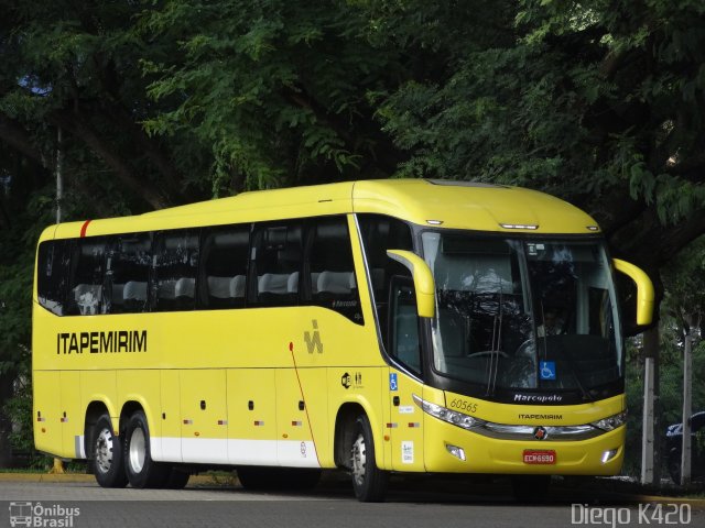 Viação Itapemirim 60565 na cidade de São Paulo, São Paulo, Brasil, por Diego K420 . Número da foto: #3688013.