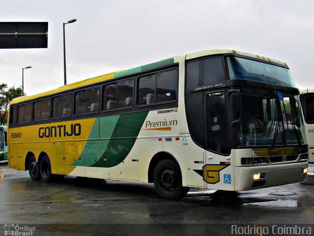 Empresa Gontijo de Transportes 15880 na cidade de Belo Horizonte, Minas Gerais, Brasil, por Rodrigo Coimbra. ID da foto: 3689572.