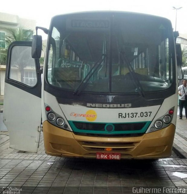 Expresso Mangaratiba RJ 137.037 na cidade de Itaguaí, Rio de Janeiro, Brasil, por Guilherme Ferreira do Nascimento. Número da foto: #3687906.