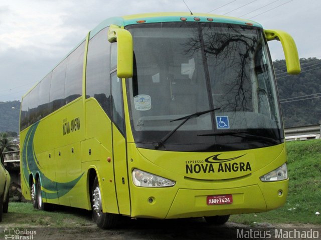 Expresso Nova Angra 7424 na cidade de Angra dos Reis, Rio de Janeiro, Brasil, por Mateus Machado. Número da foto: #3688124.